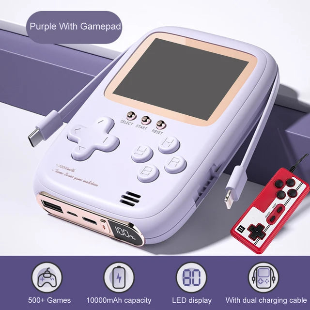 DigGizMox® 2-in-1: Retro Gaming + Power on the Go