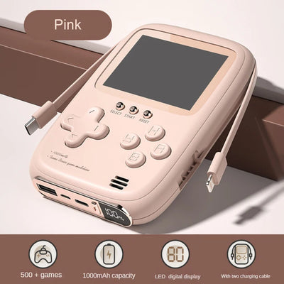 DigGizMox® 2-in-1: Retro Gaming + Power on the Go