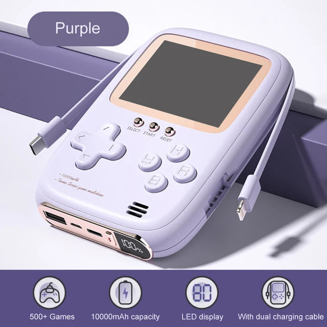 DigGizMox® 2-in-1: Retro Gaming + Power on the Go