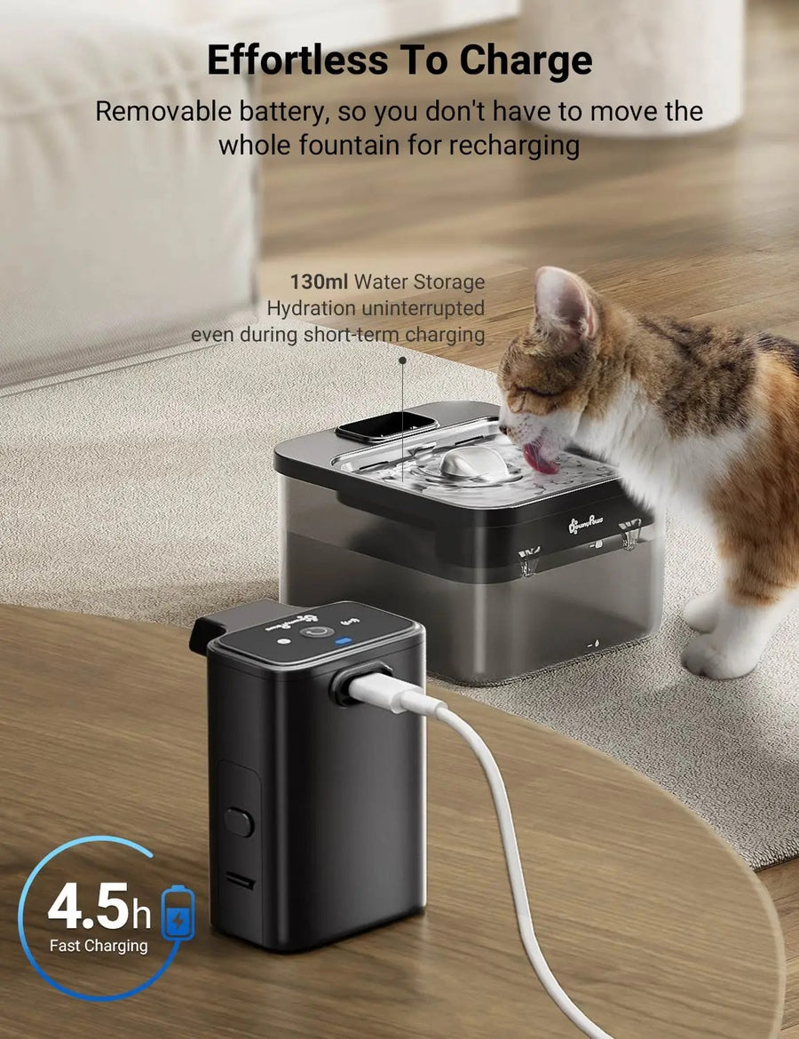 DigGizMox® FreshFlow: The All-in-One Cat Hydration Station