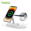 DigGizMox® 3-in-1 Magnetic Charger: Power Up iPhone, Watch & AirPods