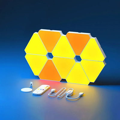 DigGizMox® Quantum Light: Triangles of Color & Rhythm