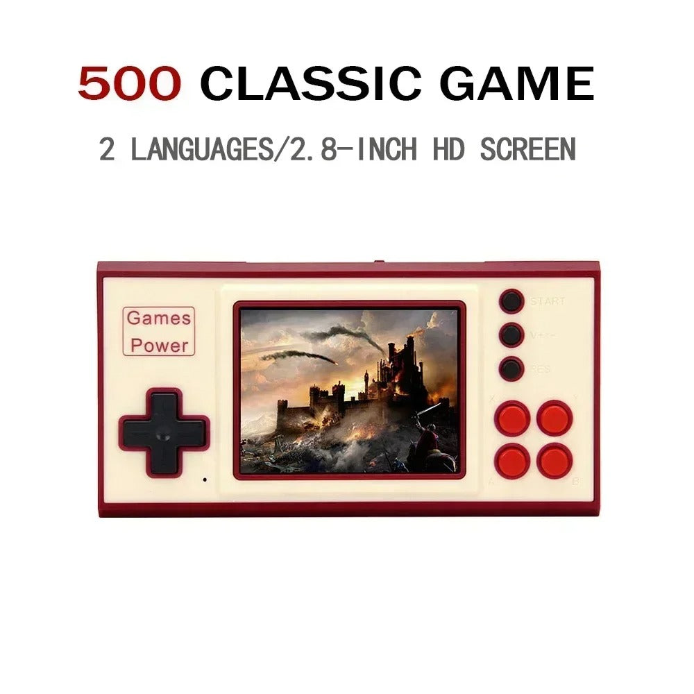 DigGizMox® K30: 500 Games of Retro Fun in Your Pocket